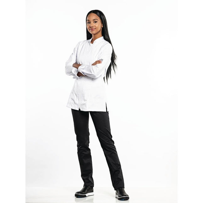 Women's Chef Jacket White | Chaud Devant Monza | Size XS 2
