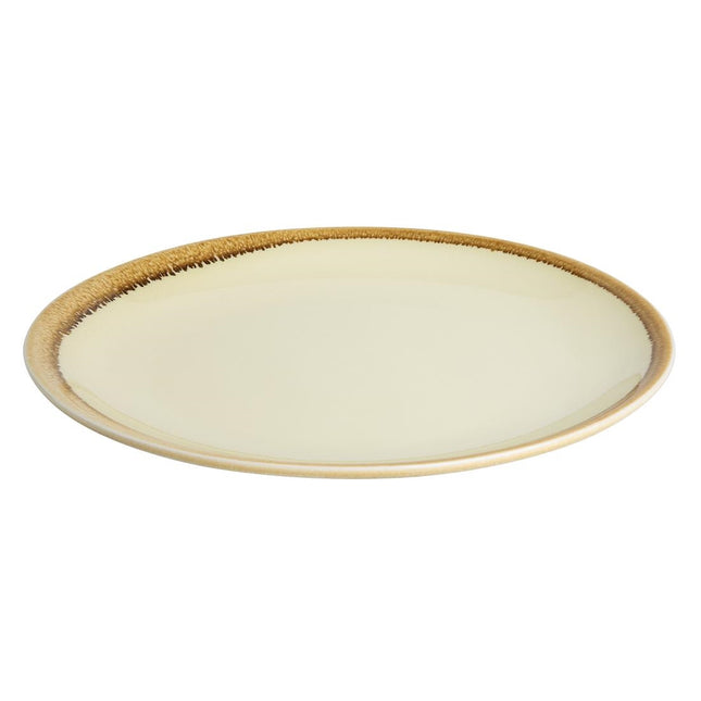Coupe Dinner Plates Sandstone 23cm | Olympia Kiln 2