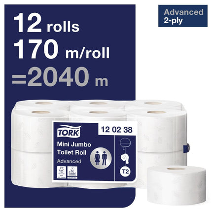 Mini Jumbo Toilet Paper Refill | Tork 3