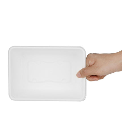 Compostable Bagasse Food Container Bases 800ml | Fiesta 5