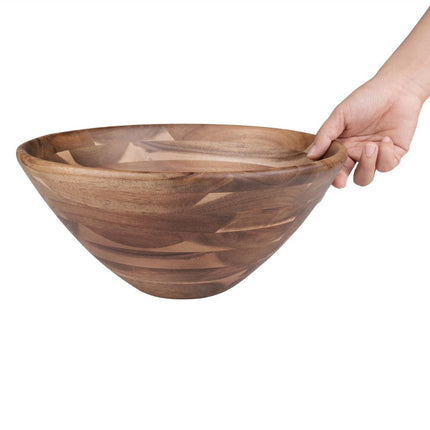 Acacia Wood Bowl 305mm Diameter x 137mm Height | Olympia 4