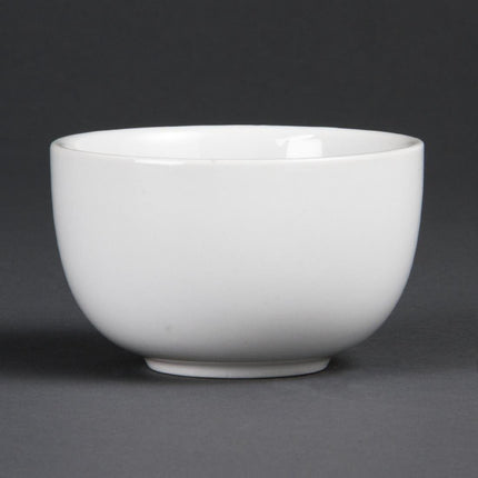 White Porcelain Sugar Bowls | Olympia Whiteware | 20cl
