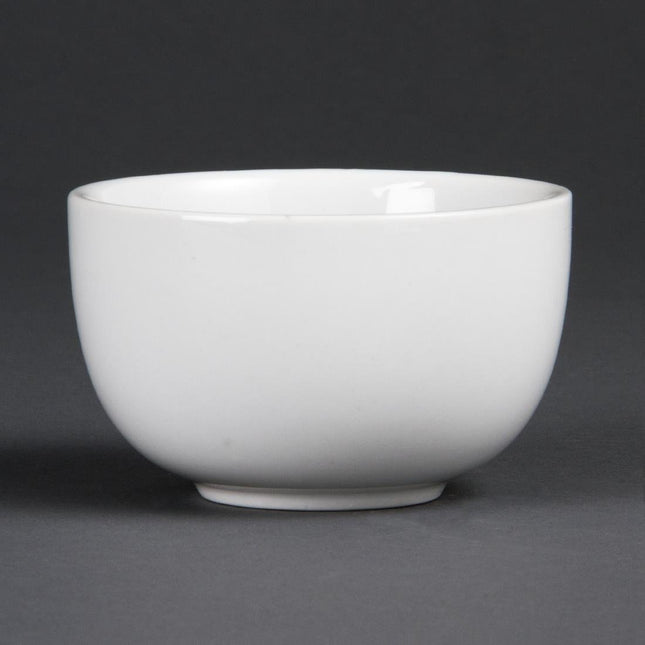 White Porcelain Sugar Bowls | Olympia Whiteware | 20cl