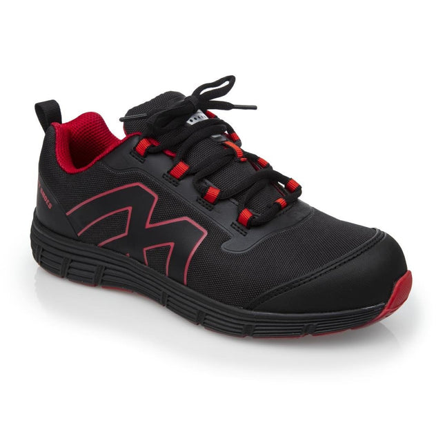 Slipbuster Mesh Slip-Resistant Safety Shoes Black Size 39