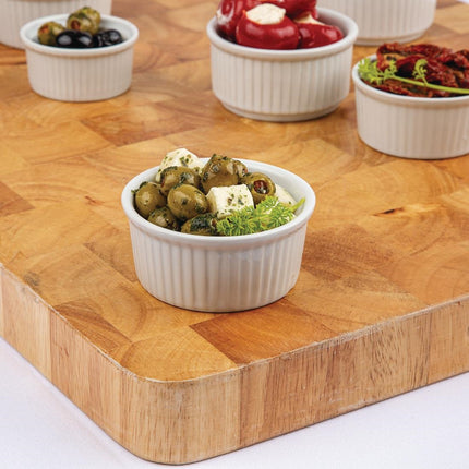 White Porcelain Ramekins | Olympia Whiteware | 8.5 cm 7