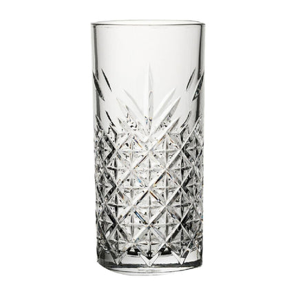 Vintage Style Longdrink Glasses 370ml | Utopia Timeless Vintage | 12 Pieces