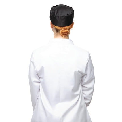 Unisex Black Poly-Cotton Skullcap L | Whites 6
