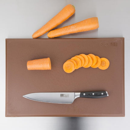 HDPE Cutting Board Brown 450x300x25mm | Hygiplas 5