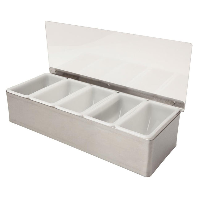 5-Piece Stainless Steel Garnish Holder | Beaumont