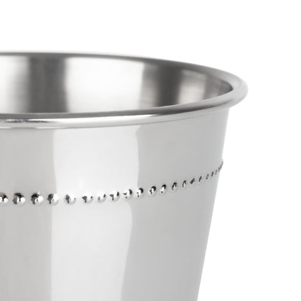 Barware Embossed Stainless Steel Julep Cup 370ml | Olympia 3