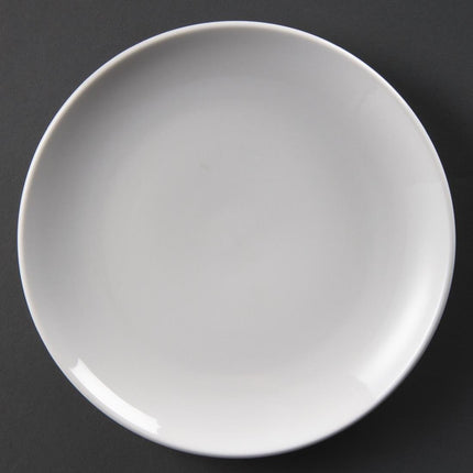 Coupe Plates 23cm | Olympia Whiteware