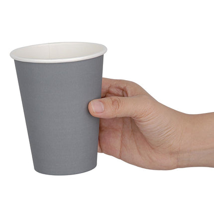 Recyclable Single-Wall Coffee Cups Blue-Grey 340ml | Fiesta | 1000 pcs 3