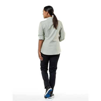 Women's Chef Jacket Nordic Green | Chaud Devant | Size XL 3