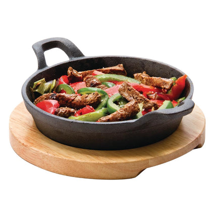 Hevea Wood Trivet | Olympia | 21cm 2