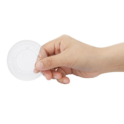 Recyclable PET Lids for Portion Cups | Fiesta | Pack of 1000 4