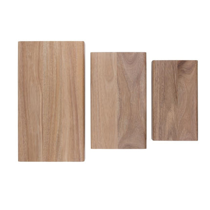 Acacia Wood Display Risers Set of 3 | Olympia FSC Certified 6