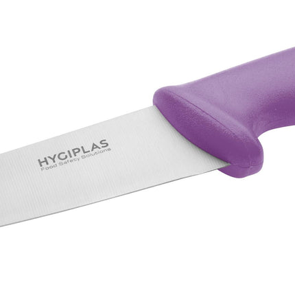 Chef's Knife Purple | Hygiplas | 16cm Stainless Steel Blade 3