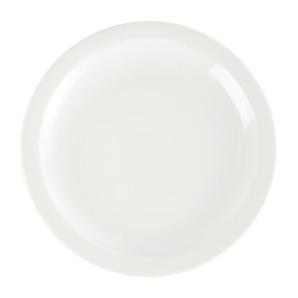 White Porcelain Dinner Plates 25.4cm | Churchill Whiteware Nova