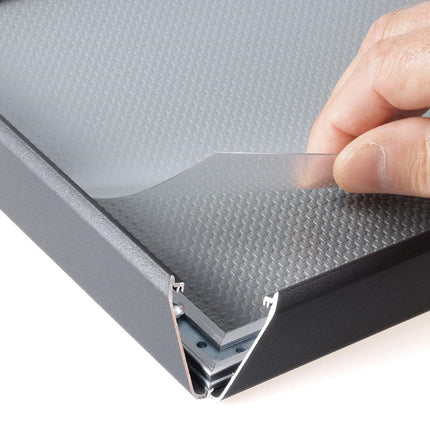 Folding Frame A4 Matte Black 25mm | Europel 8