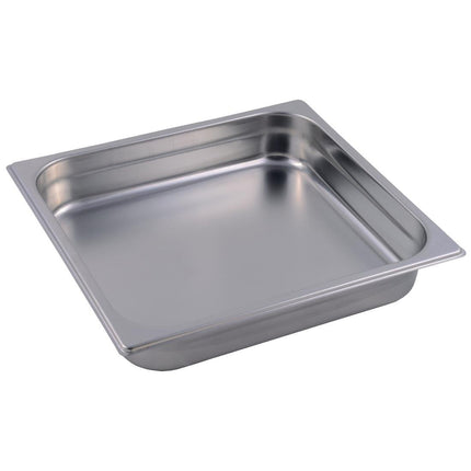 Stainless Steel Gastro Pan GN 2/3 | 6.5cm Depth | 325x354mm