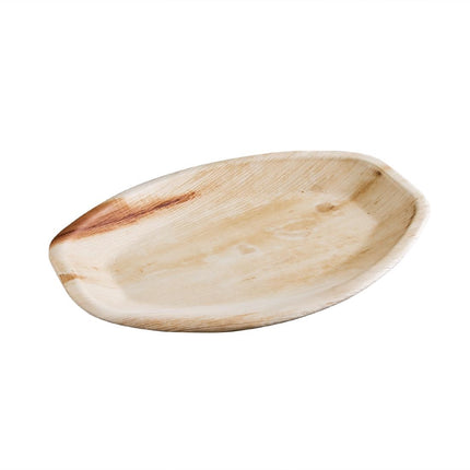 Compostable Oval Palm Leaf Plates 360mm | Fiesta | 100 Pieces