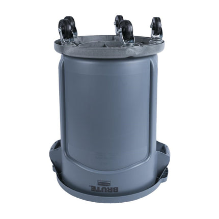 Rubbermaid Brute Round Container | 75L | Heavy-Duty with Integrated Handles 5