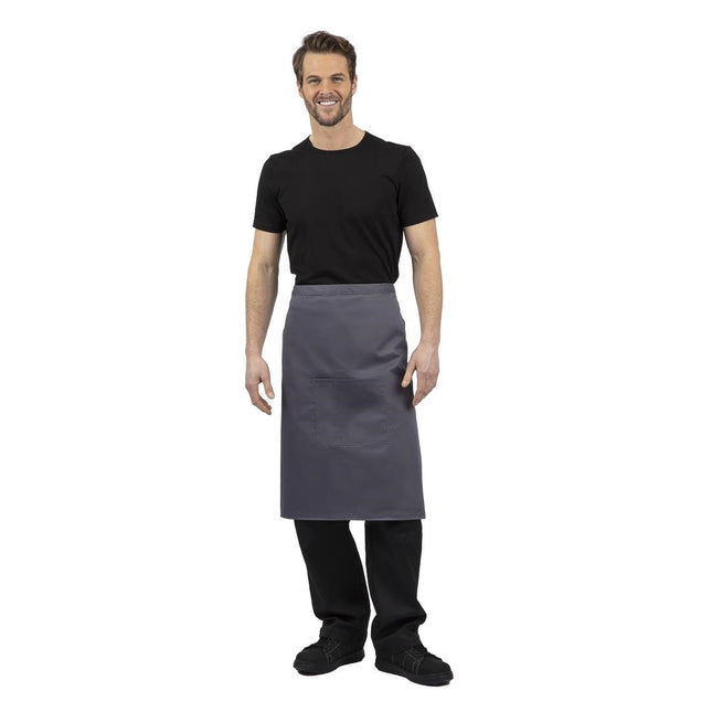 Standard Grey Bib Apron | Whites 2