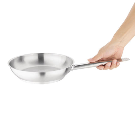 Stainless Steel Induction Frying Pan 24cm | Vogue 2