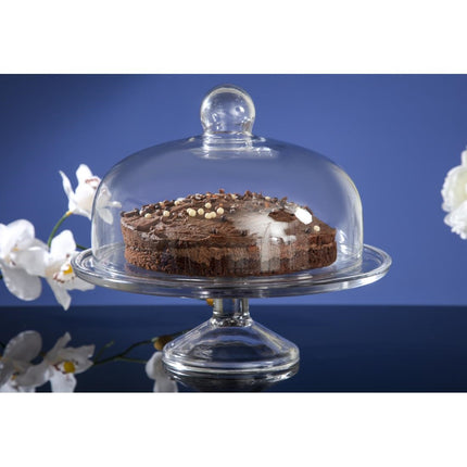 Glass Cake Dome 26cm | Olympia 6