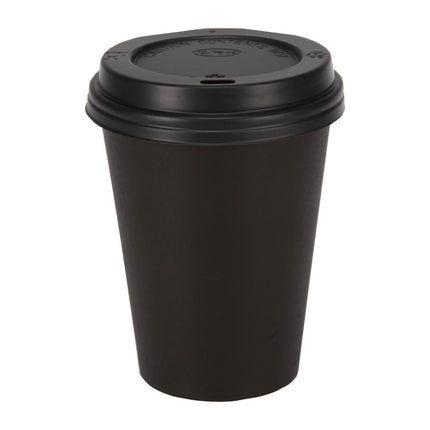 Recyclable Single-Wall Black Coffee Cups 34cl | Fiesta | 50 pcs 4