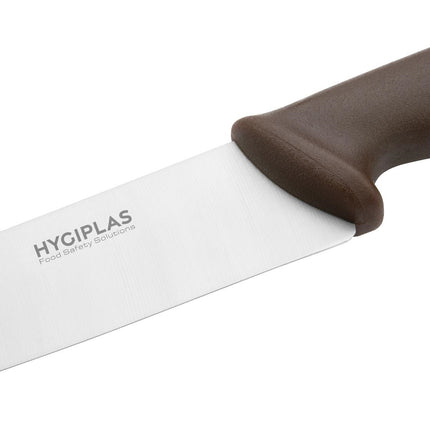Chef's Knife 21.5cm Brown | Hygiplas 3