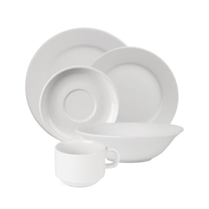Athena Hotelware 5-Piece Dinnerware Set | 24 Pieces