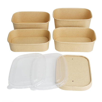 Recyclable PET Lids for Rectangular Containers | Fiesta 5