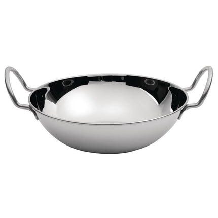 Stainless Steel Balti Serving Dish with Handles 15.4cm | Olympia