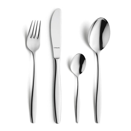 Florence Polished 18/10 Stainless Steel Dessert Spoons | Amefa | 12 Pieces 3