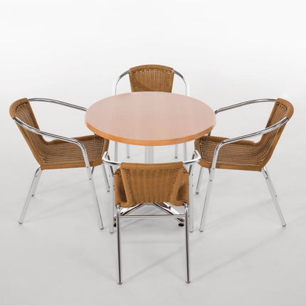 Aluminium Table Leg 68(h) x 65(b) cm | Bolero 7