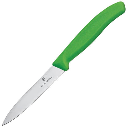 Paring Knife 10cm | Victorinox | Green Handle