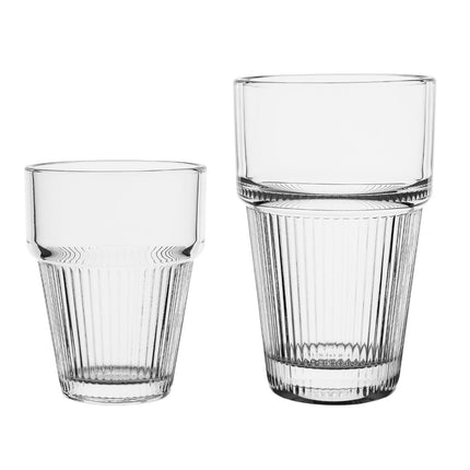 Stackable Ribbed Tumblers 150ml | Olympia 3