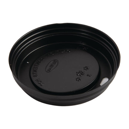 Recyclable Black Lid for Fiesta 340ml and 455ml Coffee Cups 2