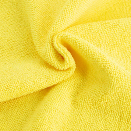 Yellow Microfiber Cloths 40x40cm | Jantex | Pack of 5 3