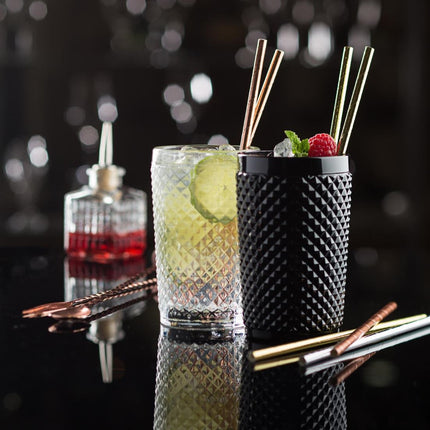 Biodegradable Copper Paper Straws 200mm x 6mm | Utopia 2