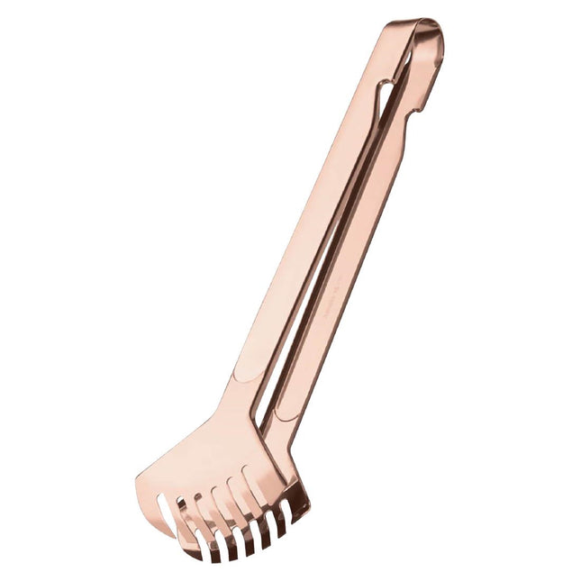 Buffet Copper-Colored Serving Tongs | Amefa | Set of 6 | 18-10 Stainless Steel