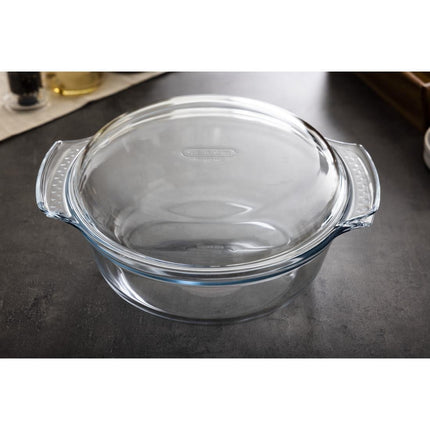 Round Glass Casserole Dish 5.1L | Pyrex 8