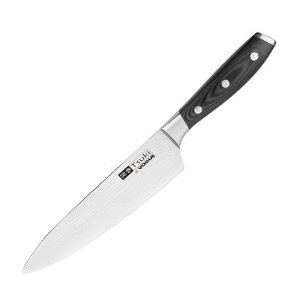 Tsuki Series 7 Japanese VG-10 Damascus Steel 5-Piece Knife Set with Sheath | Vogue 6