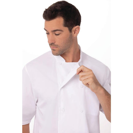 Montreal Cool Vent Unisex Chef Jacket with Superior Ventilation | Chef Works | White S 5