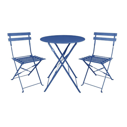 Perth Round Pavement Style Table Dark Navy | Bolero 5