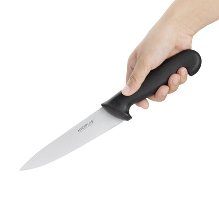 Chef's Knife 15.5cm Black Handle | Hygiplas 2