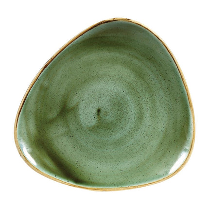Stonecast Samphire Green Lotus 22.9cm Plate | Churchill | 12 Pieces