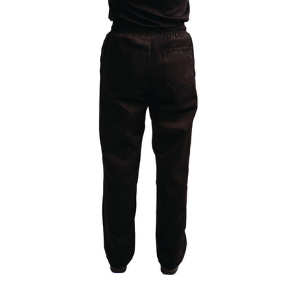 Unisex Teflon Coated Chef Trousers Black L | Whites Easyfit 6