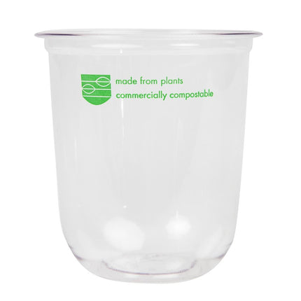 Compostable Round Containers 473ml | Vegware 96 Series